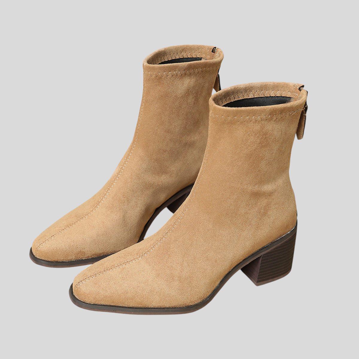 Giuliana - Elegantne Čizme Od Brušene Kože